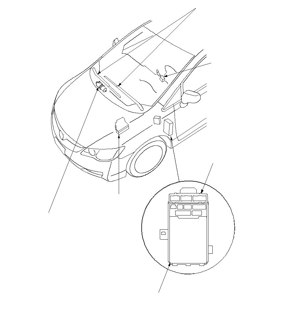 Wipers/Washers Component Location Index